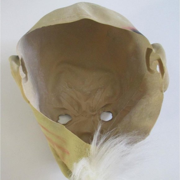 Paper Magic Group Mask Scary Guy Goggles Hair Eyebrows Goatee Latex 2003 - Picture 9 of 10